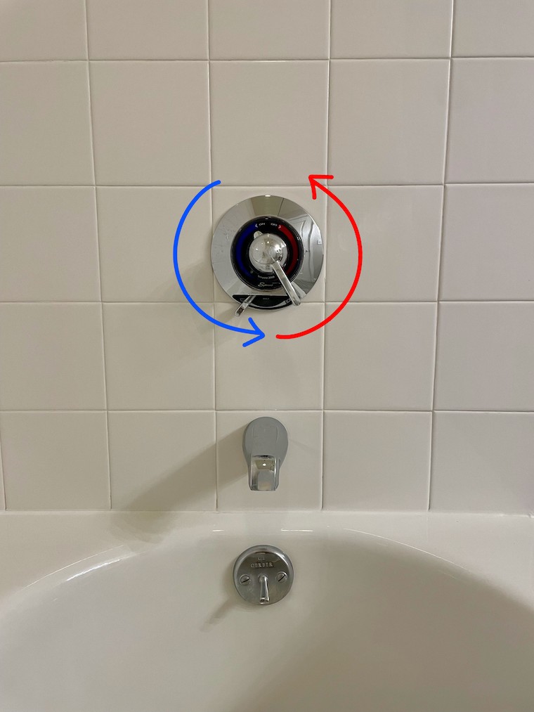 Shower handle