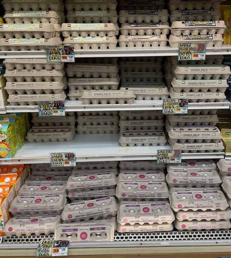 eggs in Trader Joe's